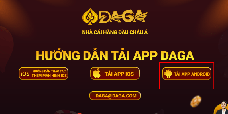 Tải Daga dành cho Android chỉ với những bước đơn giản