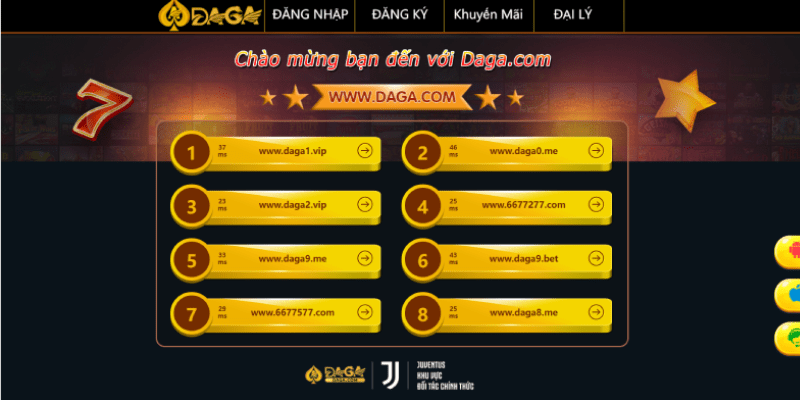 Trang Chủ Link truy cập Daga mới nhất