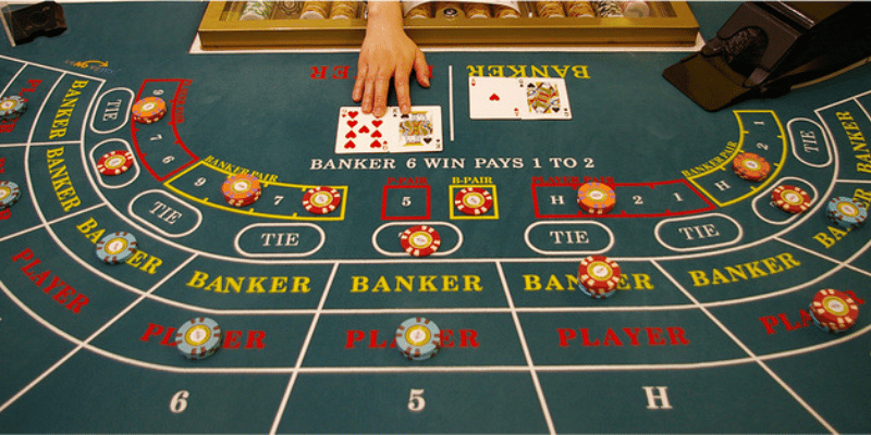 Luật rút bài Baccarat dành cho người chia bài
